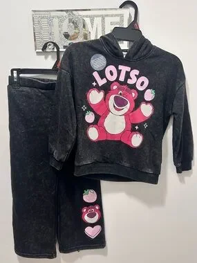Disney | Matching Sets | Disney Lotso Matching Set 4t Unisex Hoodie ...